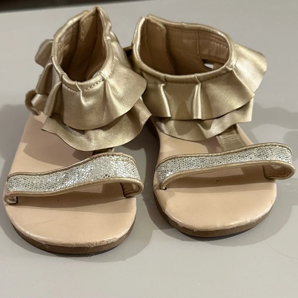 Girl's The Doll Maker Ruffle Sandals